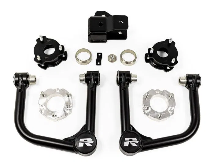 69-21300 – READYLIFT Lift Kit Suspension, 3 Inch Front Lift 3 Inch Rear Lift Without Shock Absorbers In Kit - Shock C...